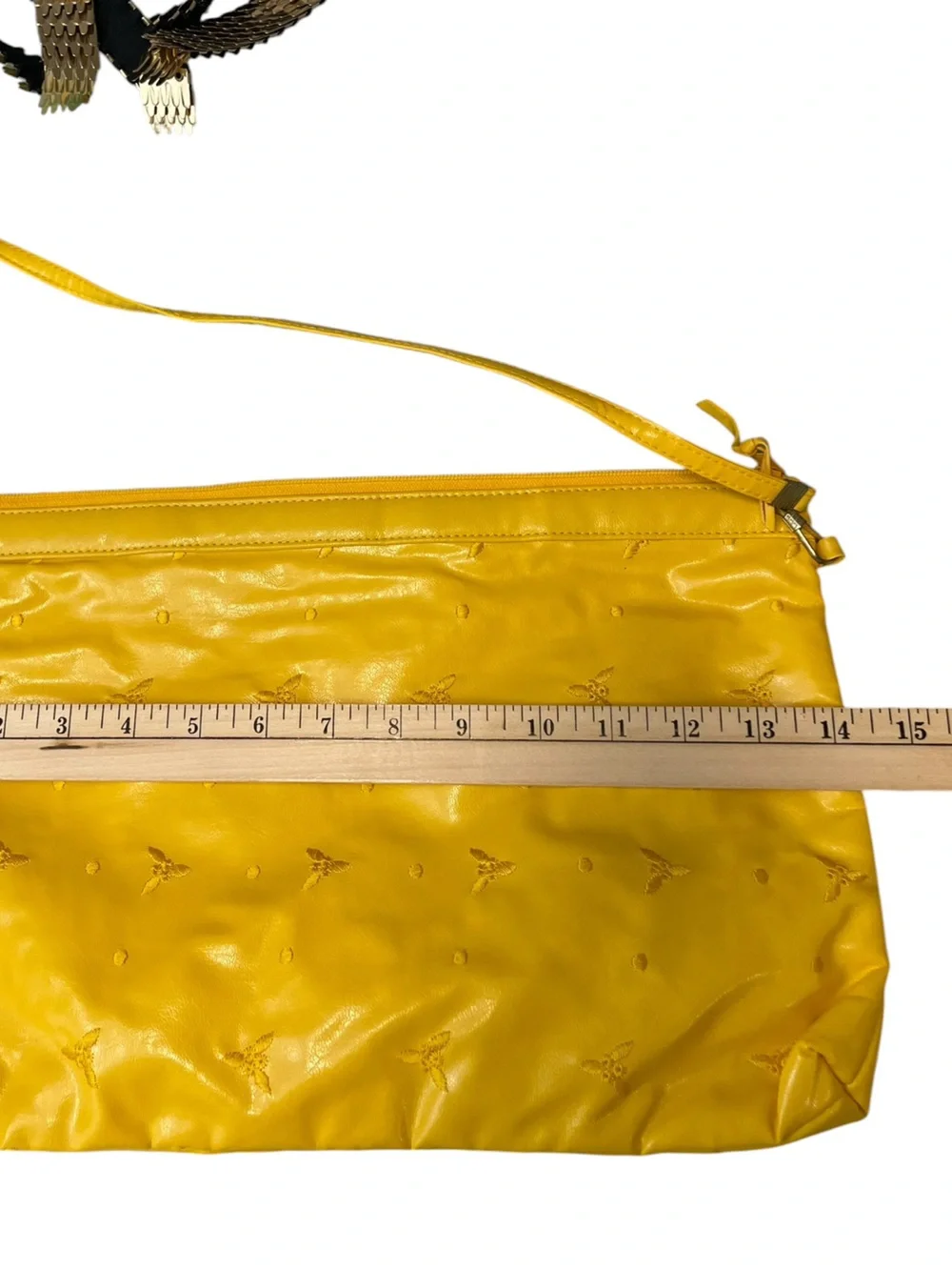 Vintage Yellow Floral Purse 80s Shoulder Bag Granny Boho Summer Cottagecore